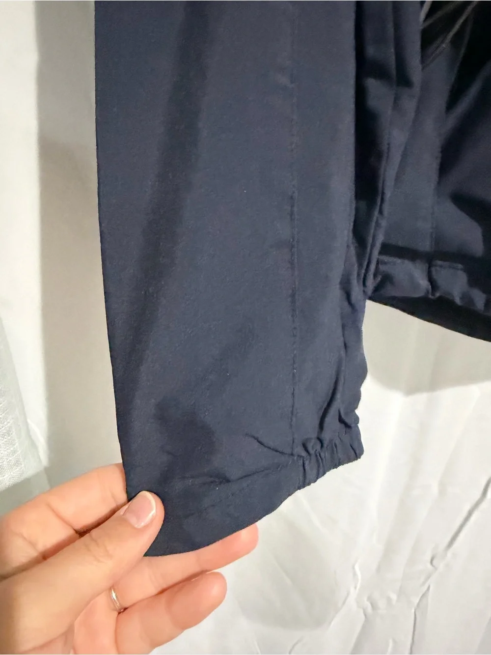 Navy NAVY Logo Windbreaker Jacket